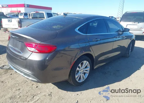 2016 Chrysler 200 Limited from USA, damaged, VIN 1C3CCCAB0GN172780